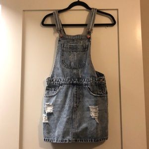 Denim Overalls